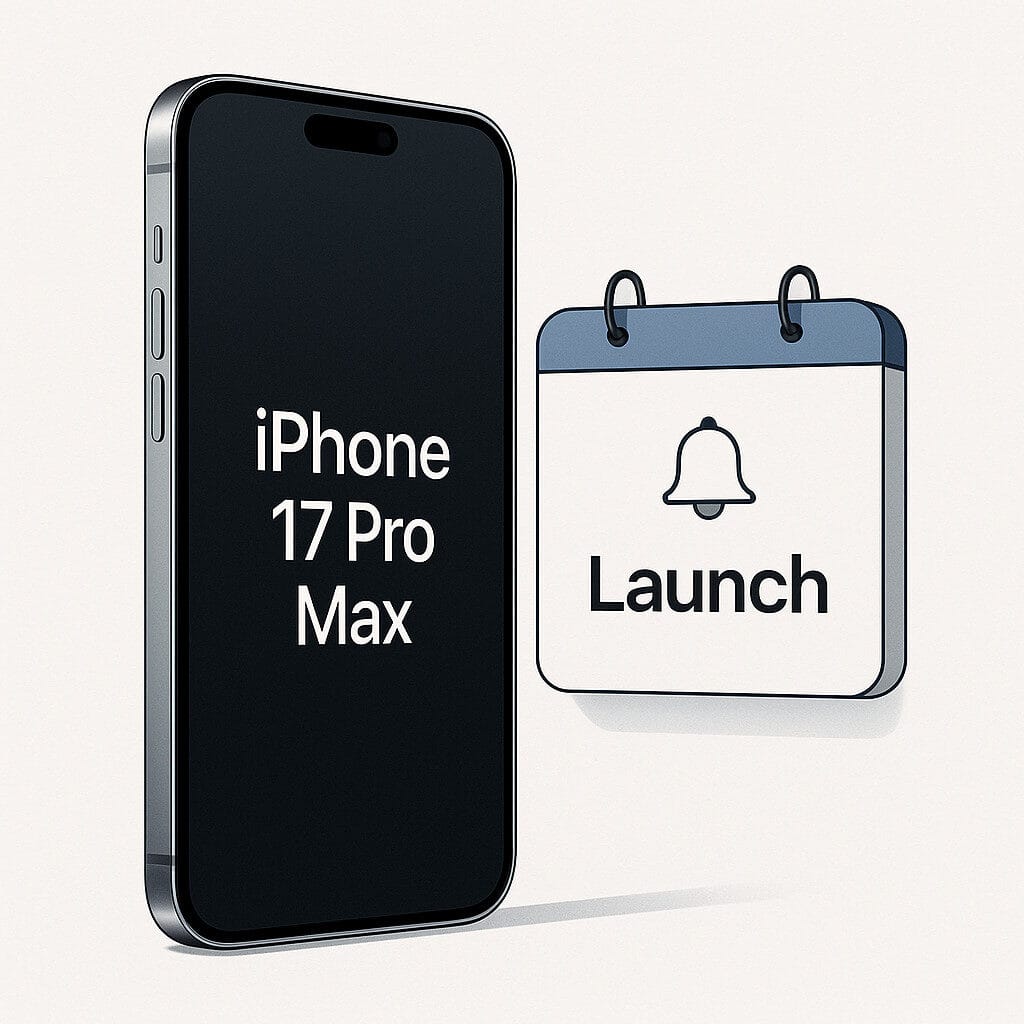 Apple iPhone 17 Pro Max launch date