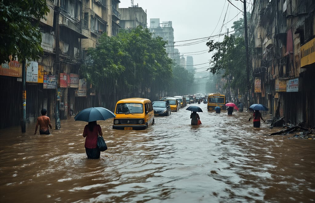 Immediate Physical Impact of Heavy Rainfall