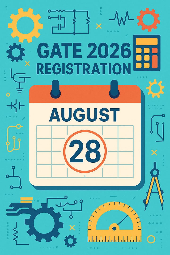 Featured image for GATE 2026 registration post