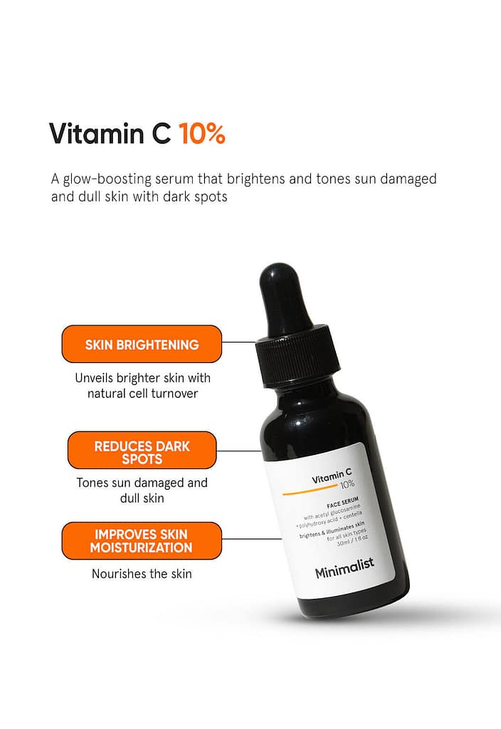 10% vitamin c face serum